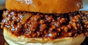 Dr. Pepper Barbecue Sloppy Joes