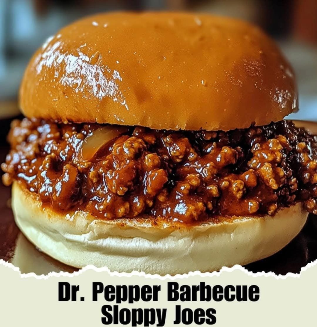 Dr. Pepper Barbecue Sloppy Joes