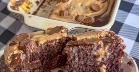 Reese’s Poke Cake