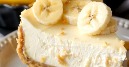 Banana Cream Cheesecake