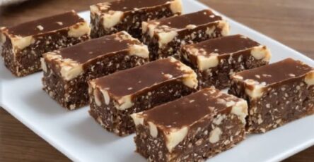 No-Bake Chocolate Nut Bars