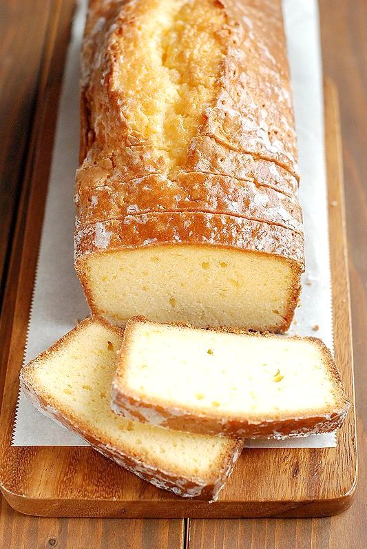 Glazed Lemon Pound Cake
