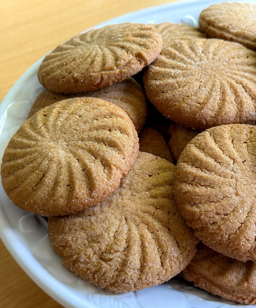 Spiced Sugar Cookies with a Decorative Stamp