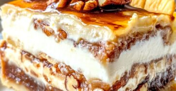 Pecan Cream Layered Delight