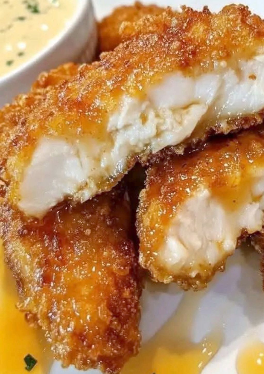 Honey-Crispy Chicken Tenders