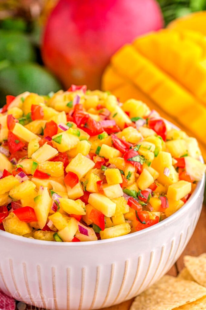 Fresh Mango Pineapple Salsa Recipe