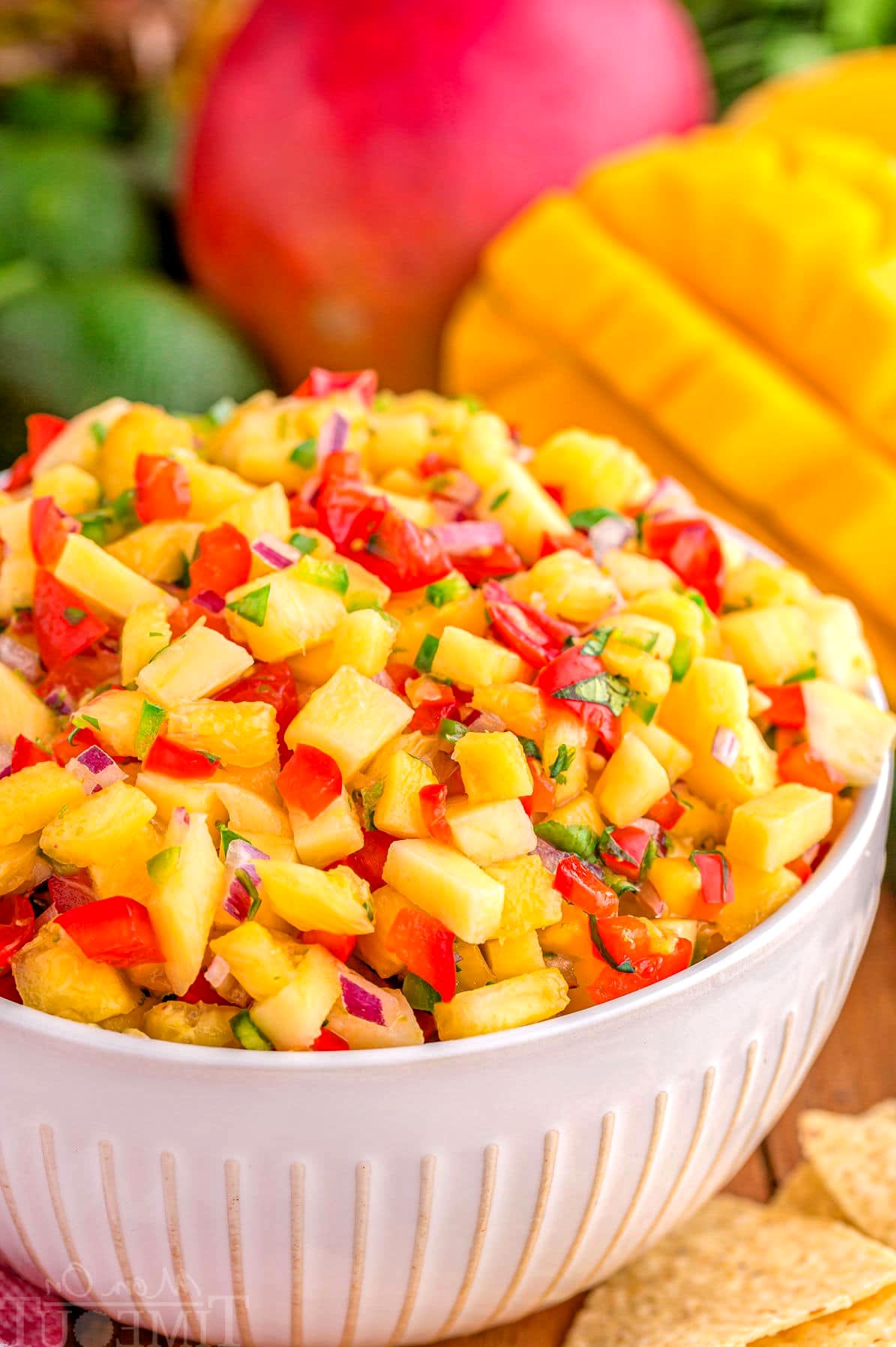 Fresh Mango Pineapple Salsa Recipe