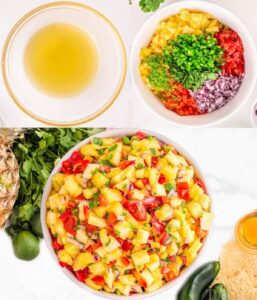 Fresh Mango Pineapple Salsa Recipe