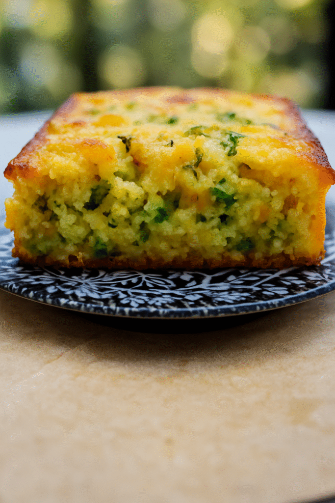 Cheesy Broccoli Cornbread