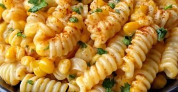 Easy Mexican Street Corn Pasta Recipe