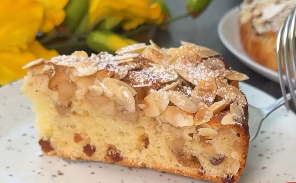 Raisin Almond Cake