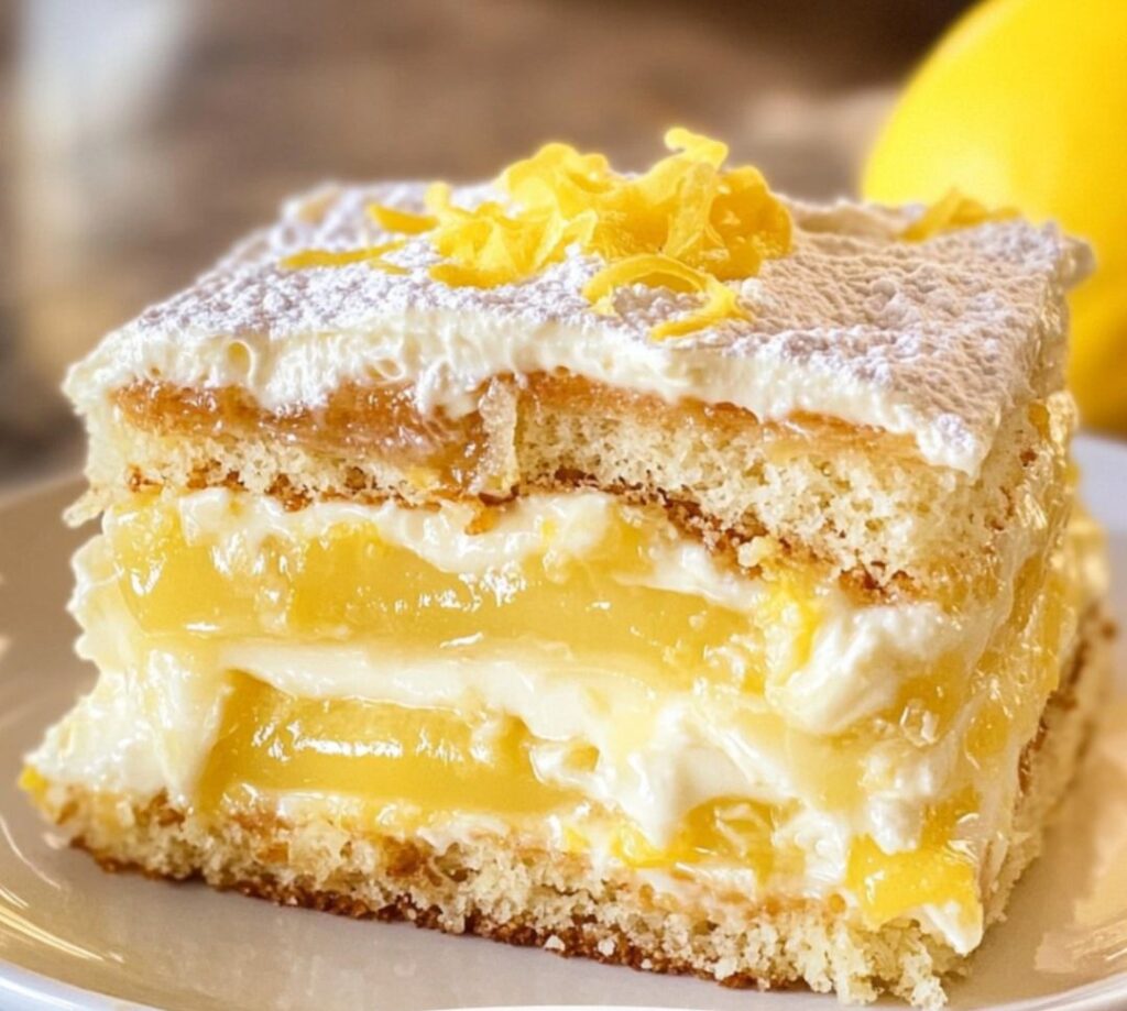 Lemon Tiramisu Recipe