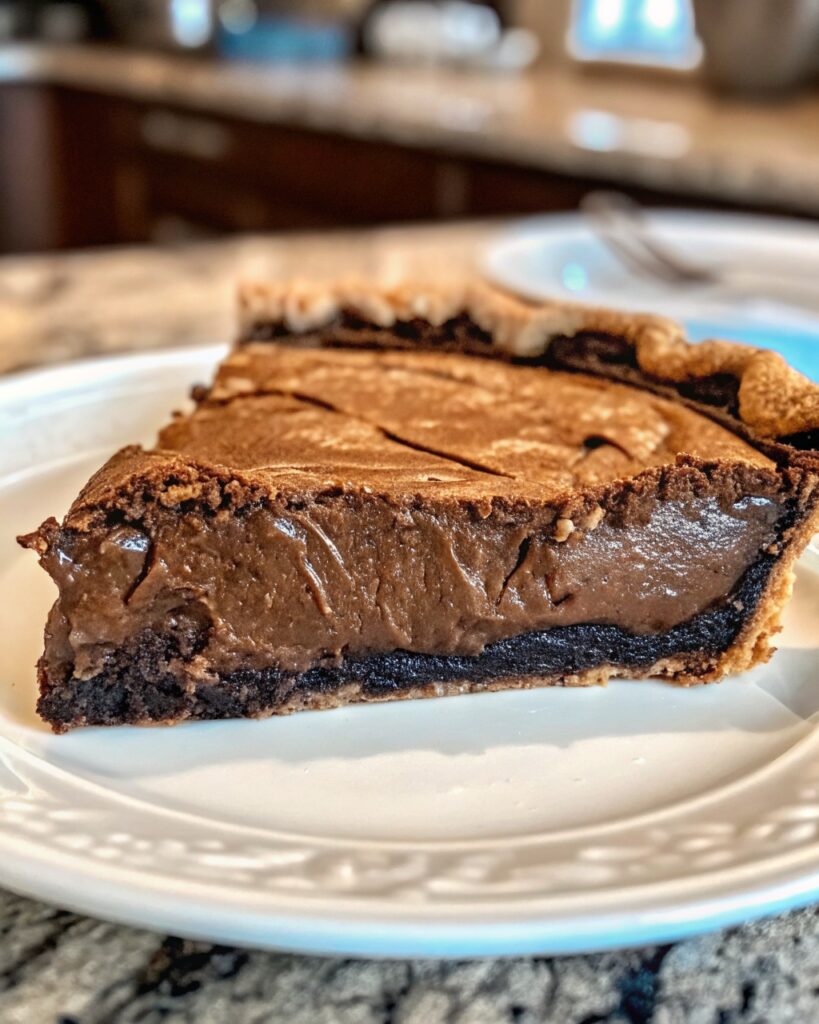 Gooey Brownie Pie