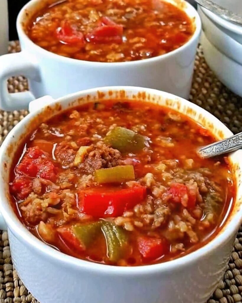 Stuffed Pepper Soup