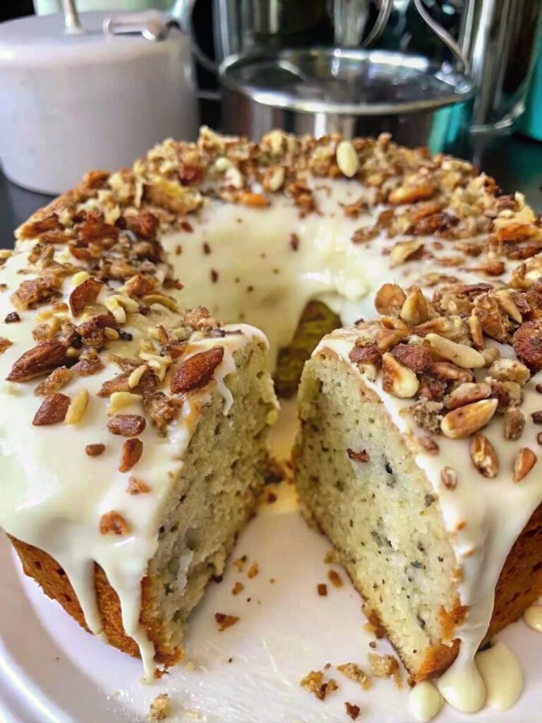 Butter Pecan Pound Cake