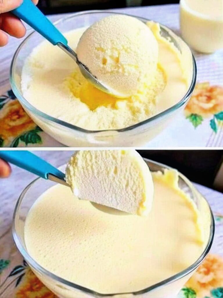 creamy pineapple mousse