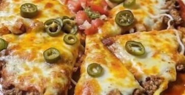 Homemade Mexican Pizza