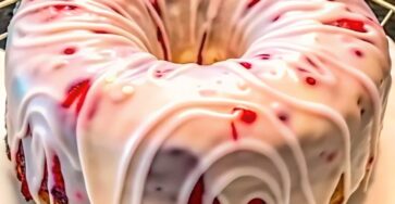 Homemade Strawberry Cream Cheese Pound Cake