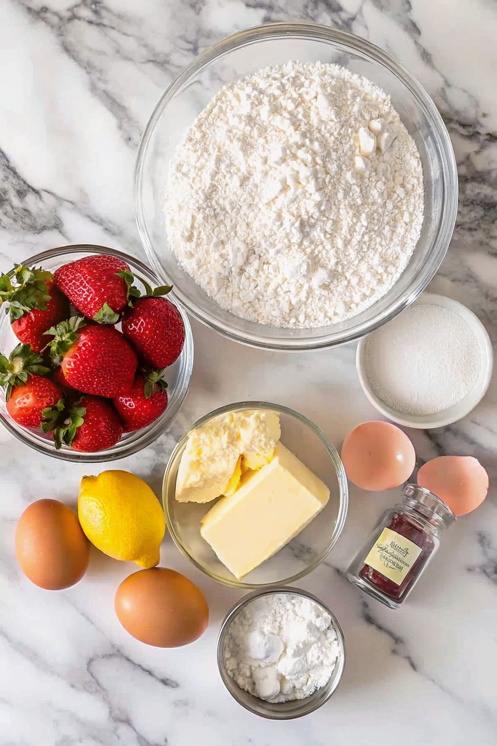 Homemade Strawberry Cream Cheese Pound Cake