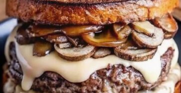 Swiss Mushroom Melt Delight