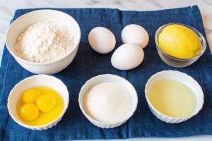 Magic Lemon Custard Cake