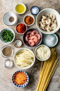 Cajun Shrimp & Sausage Pasta