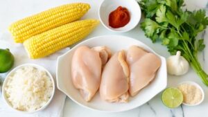 Street Corn Chicken Rice Bowl