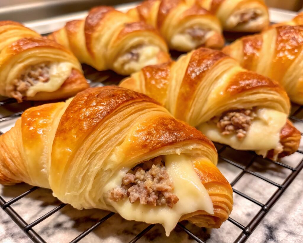 Sausage Cream Cheese Crescents