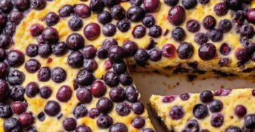 Blueberry Yogurt Cake