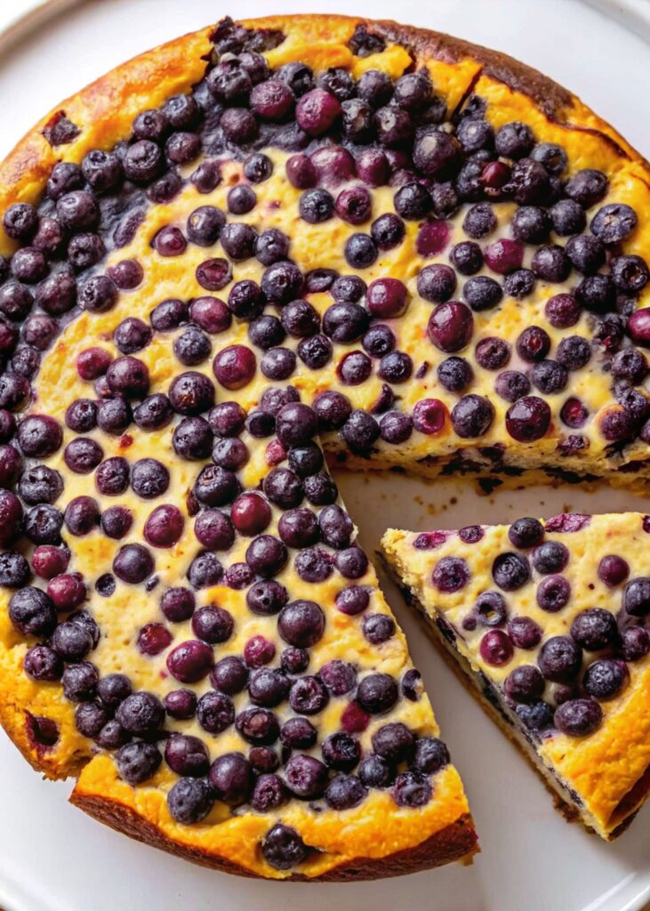 Blueberry Yogurt Cake