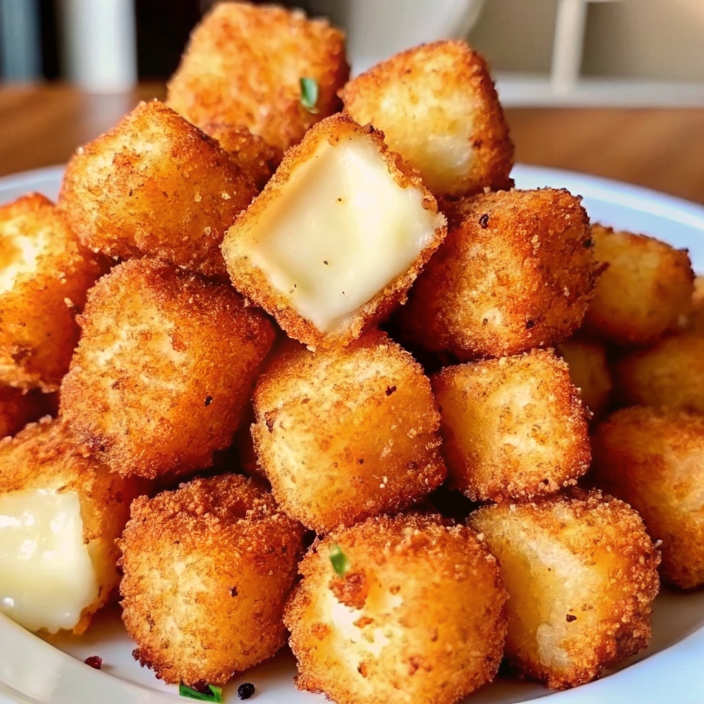 Mozzarella Fried Cheese Bites