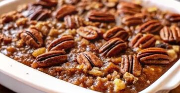 Pecan Pie Dump Cake