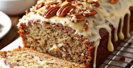 Hummingbird Bread with Heavenly Cinnamon Cream Cheese Frosting