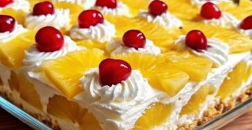 Juicy Pineapple Heaven Cake