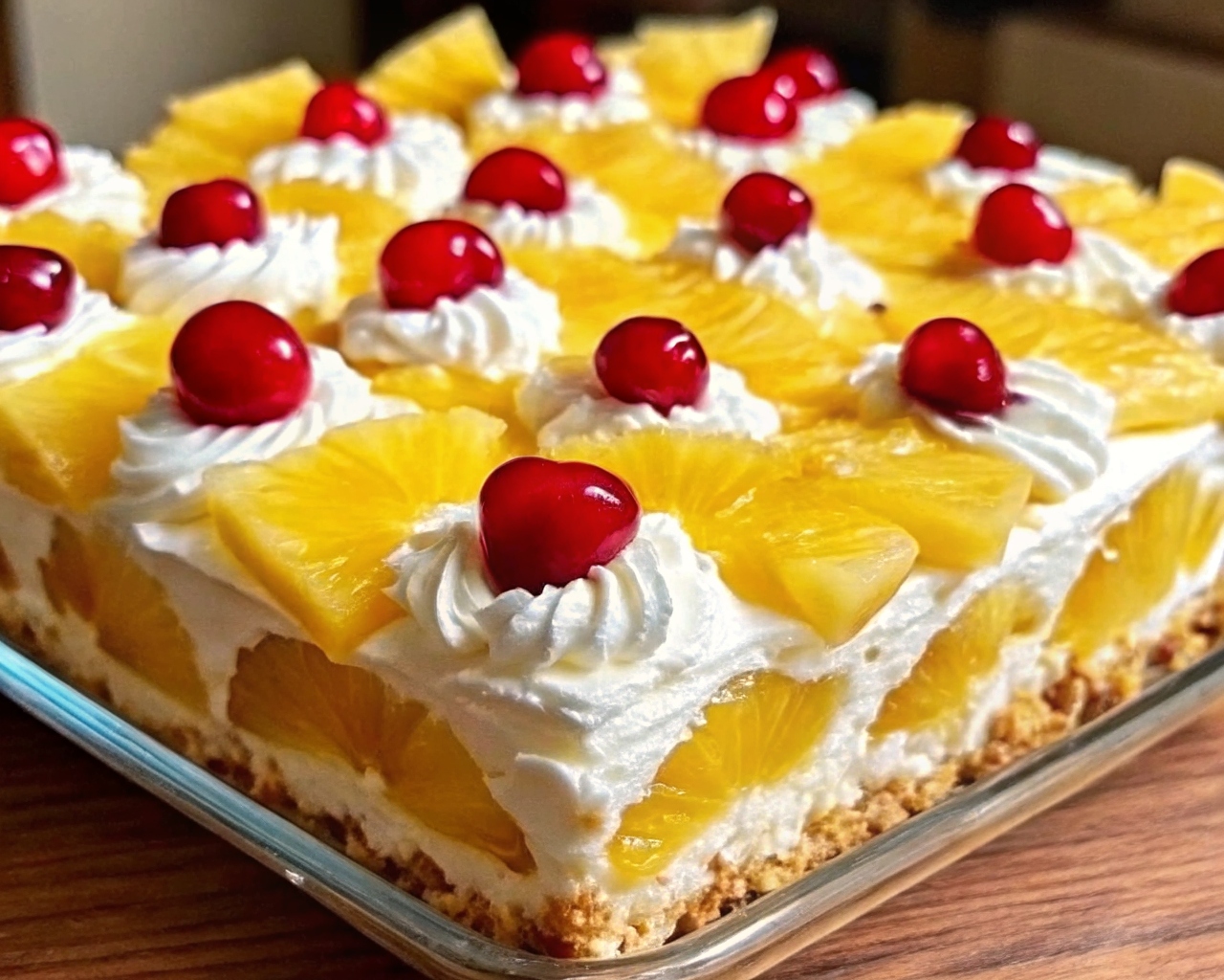 Juicy Pineapple Heaven Cake