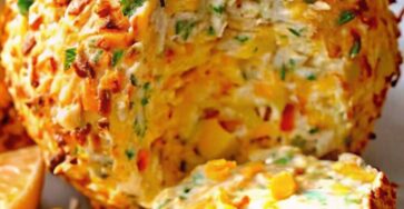 Heavenly Pineapple Cheeseball
