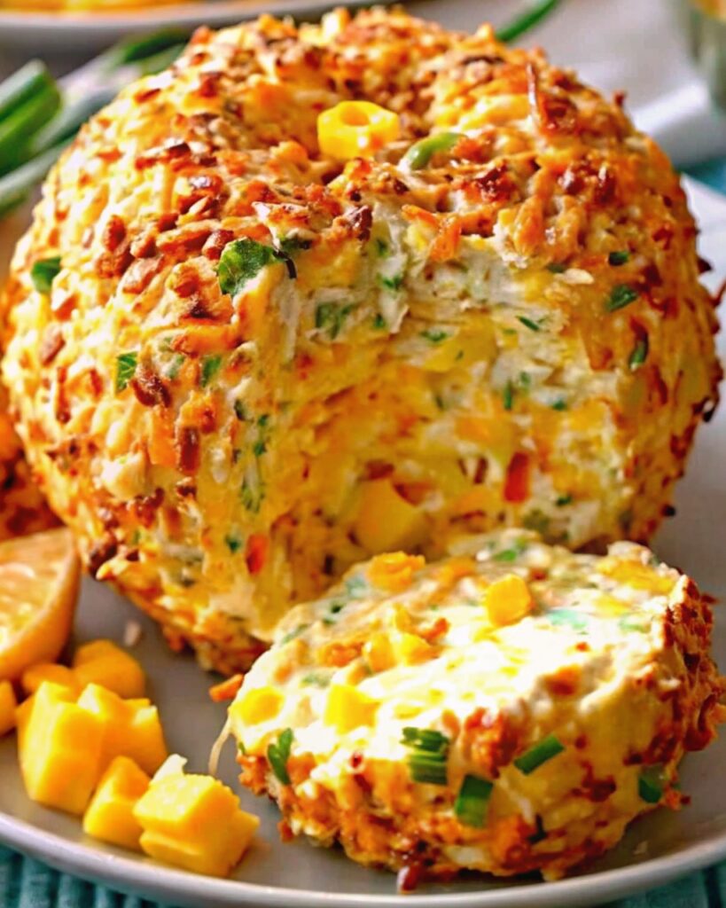 Heavenly Pineapple Cheeseball