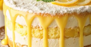 Limoncello Cake with Mascarpone Frosting