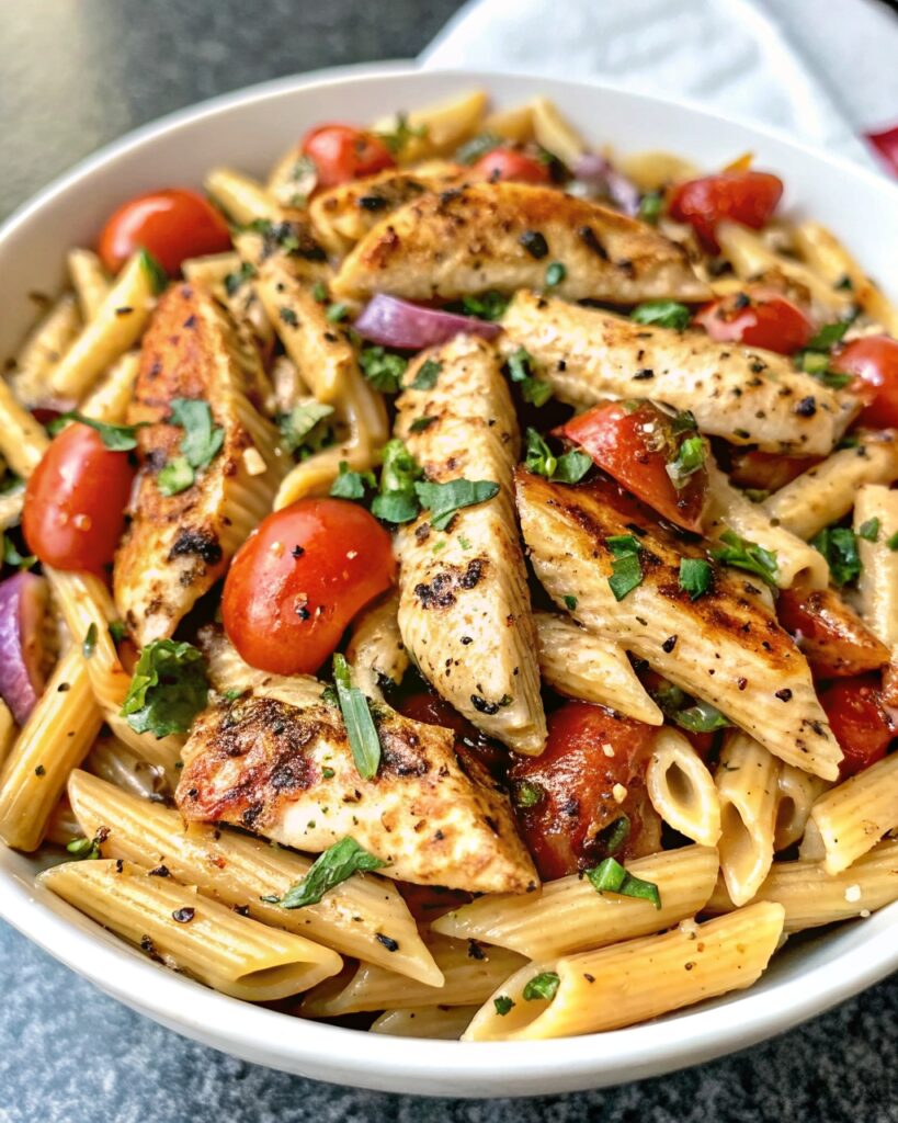 Bruschetta Chicken Pasta