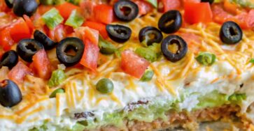 Veggie Pizza Dip