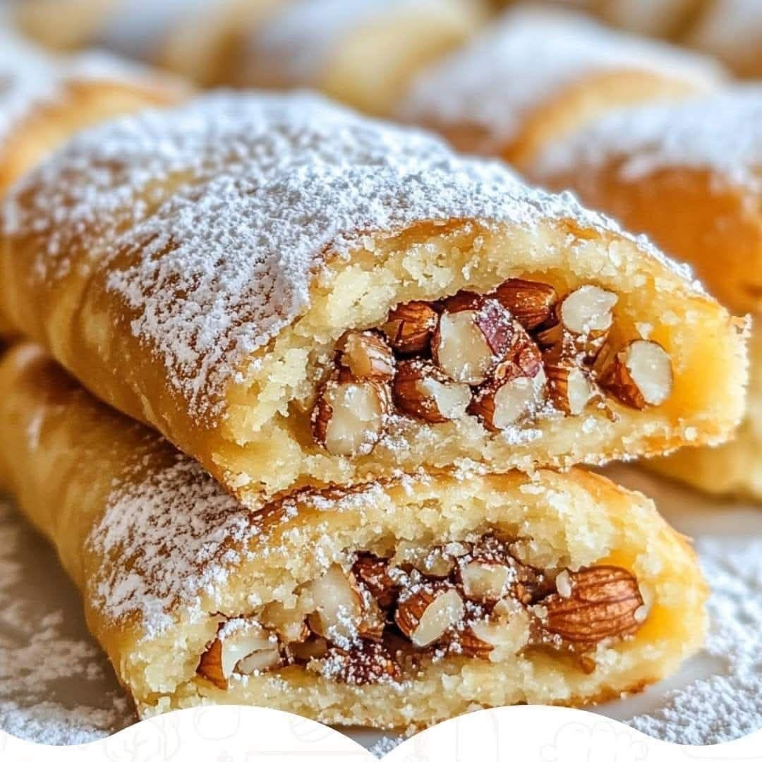 Italian Nut Roll Cookies