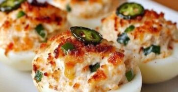 Jalapeño Popper Deviled Eggs
