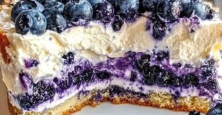 Nova Scotia Blueberry Cream Cake