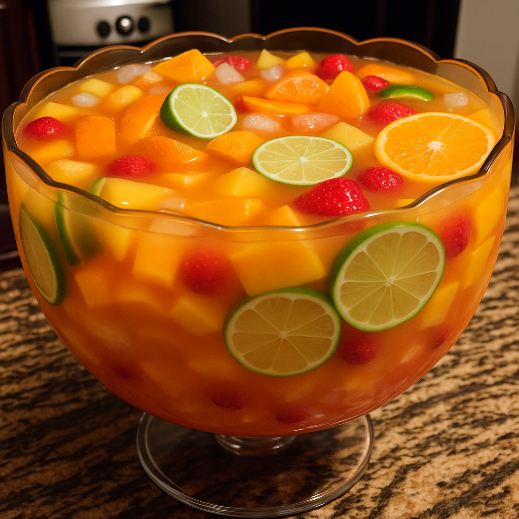 Passion Fruit Margarita Punch