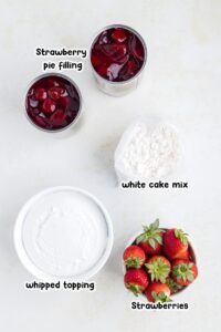 Strawberry Shortcake Poke Cake