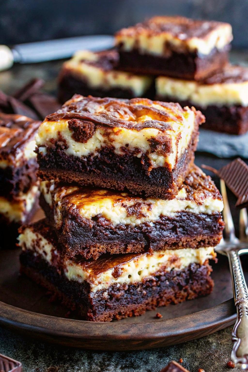 Cheesecake Brownies