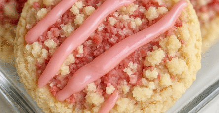 Strawberry Crunch Cookies Recipe