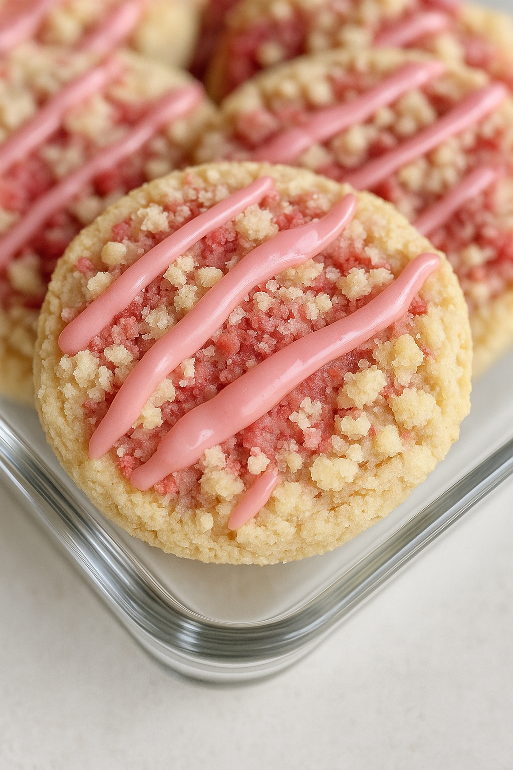 Strawberry Crunch Cookies Recipe