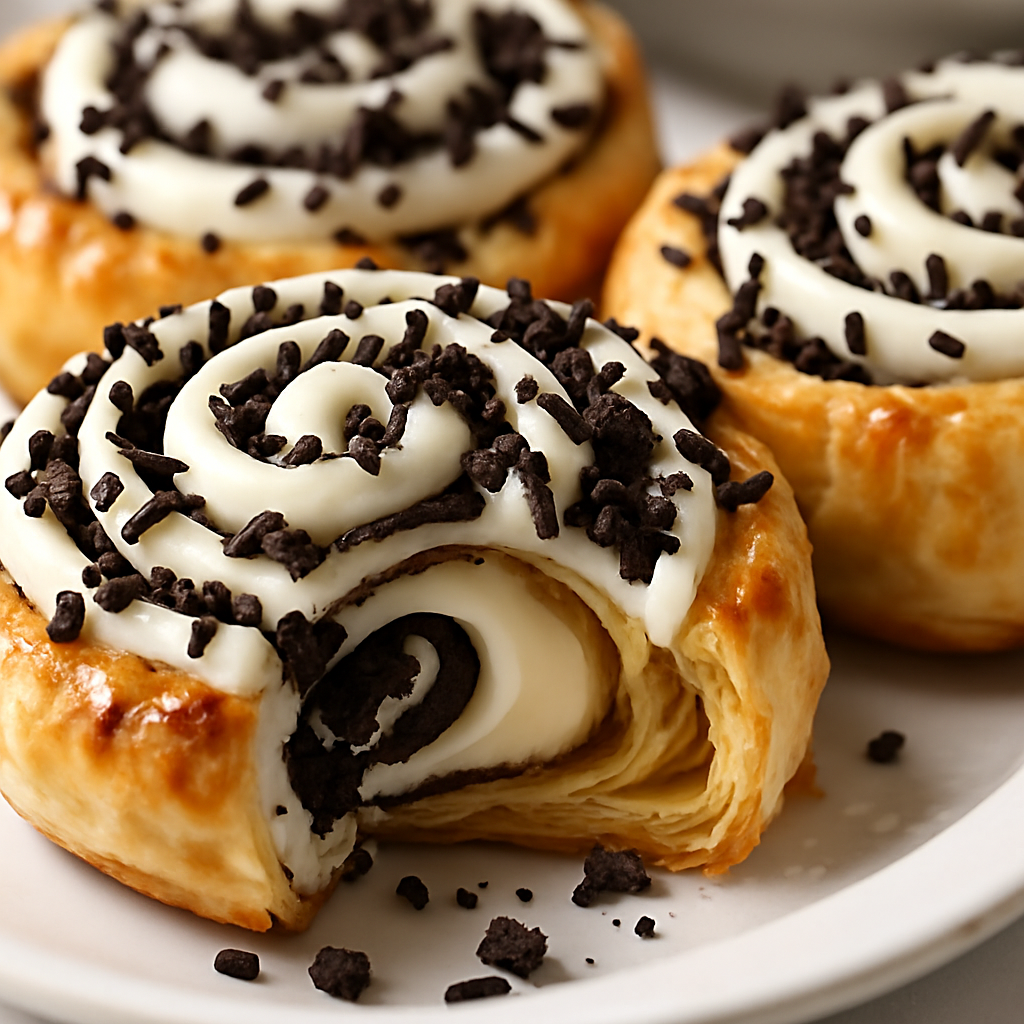 Oreo-Stuffed Cinnamon Rolls Recipe