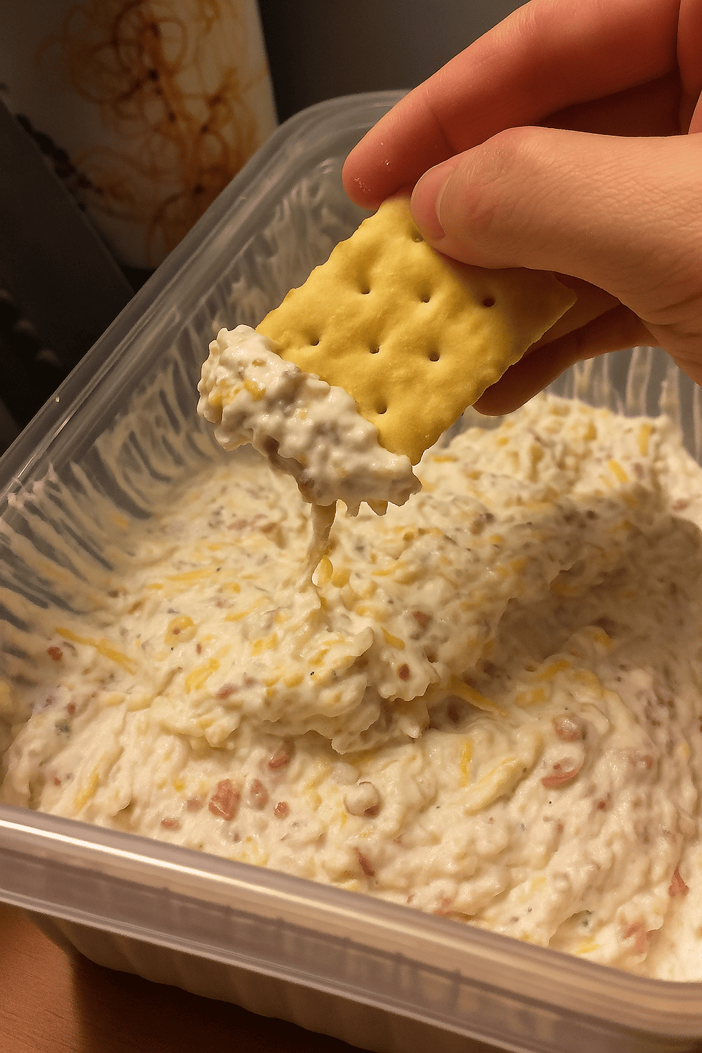 Creamy Bacon Cheddar Ranch Dip